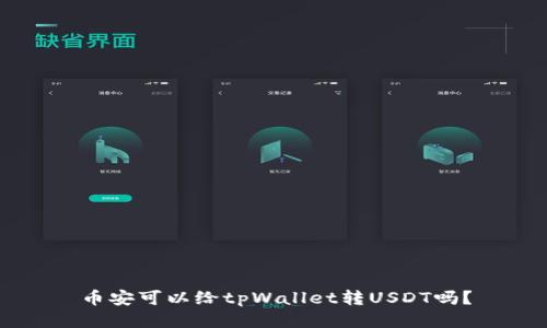 币安可以给tpWallet转USDT吗？